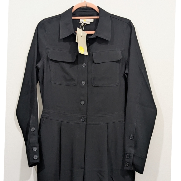 Boden Zada Collared Crepe Jumpsuit - Picture 3 of 7